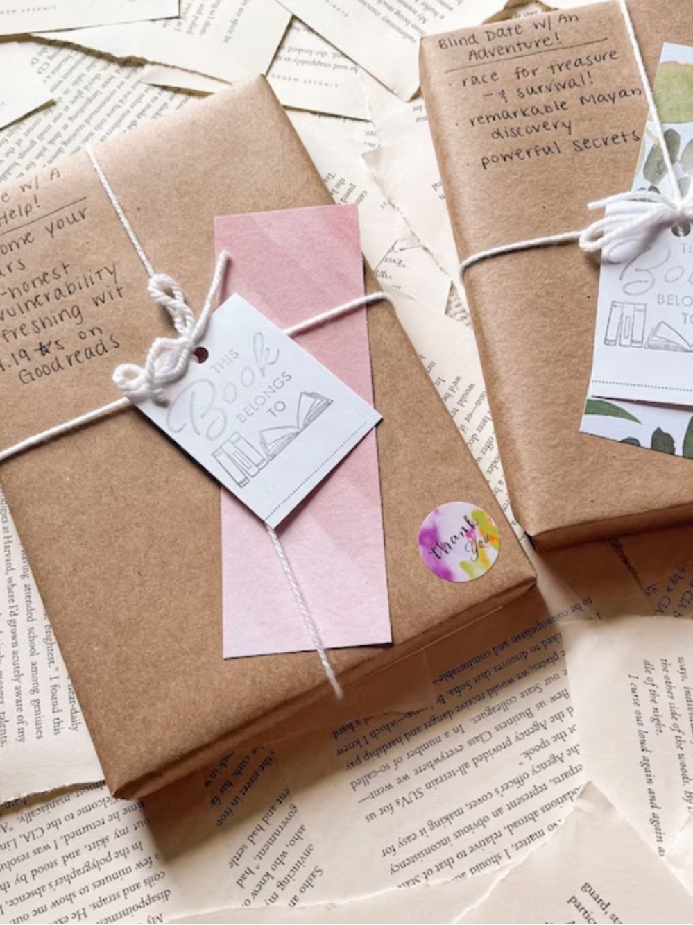 Mystery Book | Blind Date with a Book | Mystery Book Gift Box | Book Lover Gift - Picture 3 of 4